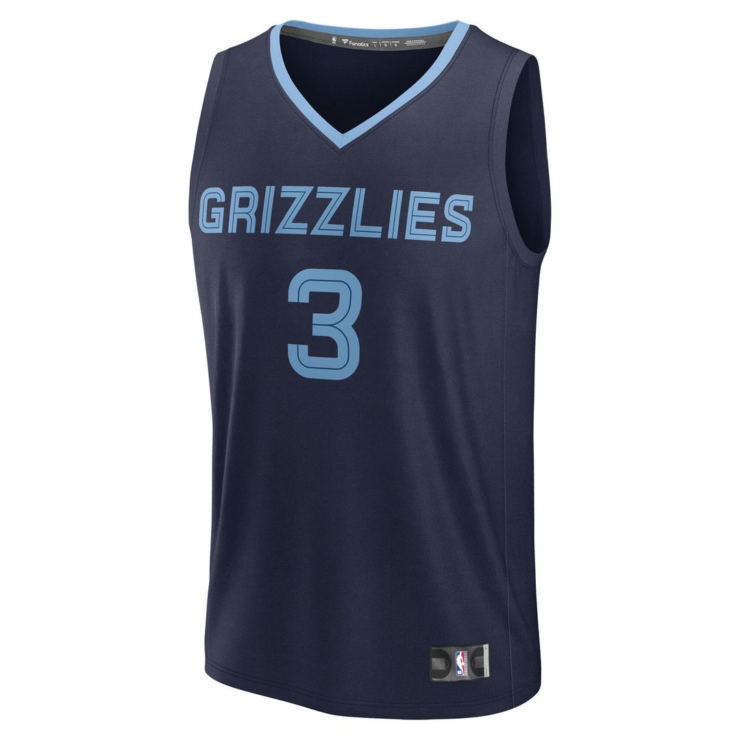 Kentavious Caldwell - Pope Memphis Grizzlies Fanatics Fast Break Player Replica Jersey - Icon Edition - Navy