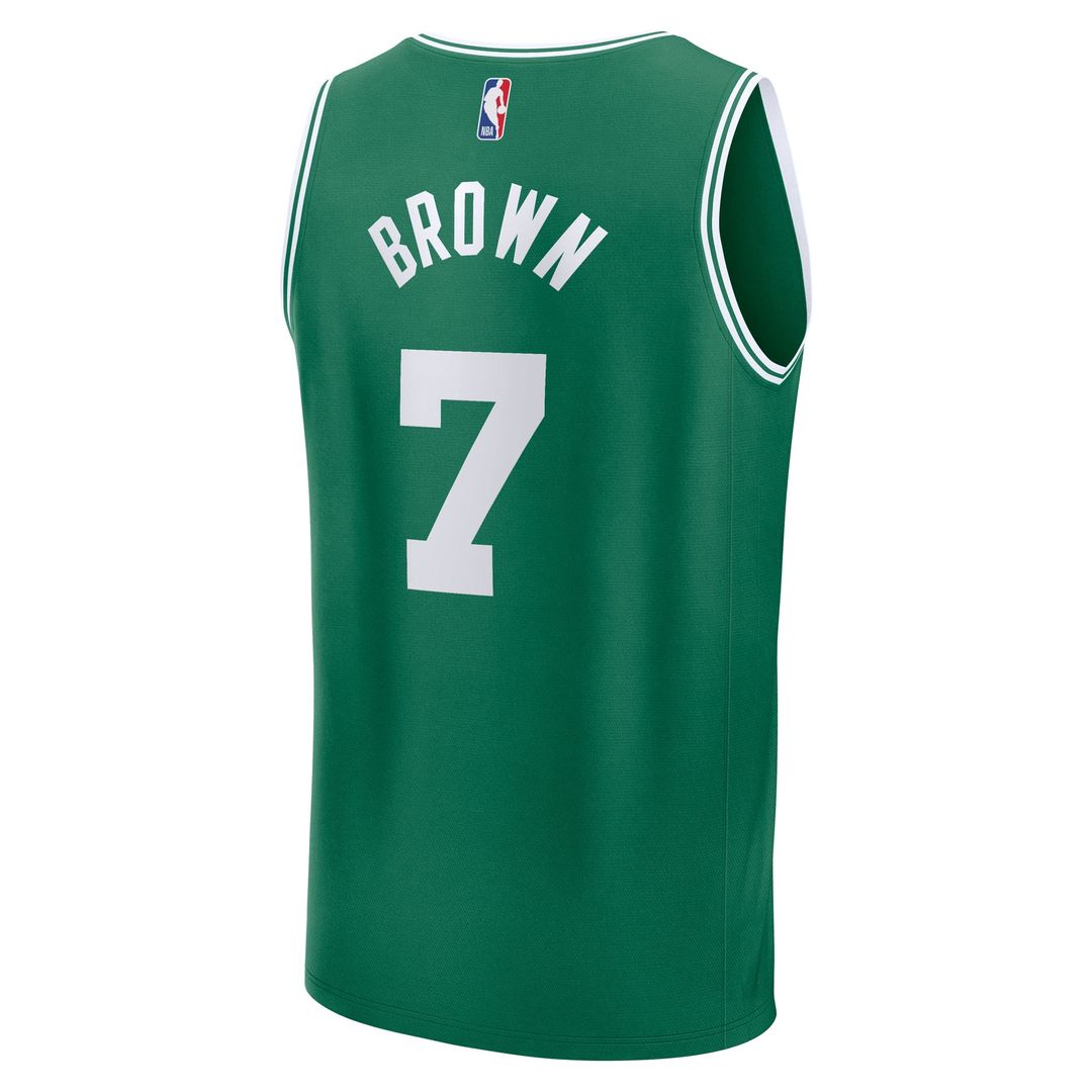 Jaylen Brown Boston Celtics Fanatics Fast Break Player Replica Jersey - Icon Edition - Kelly Green