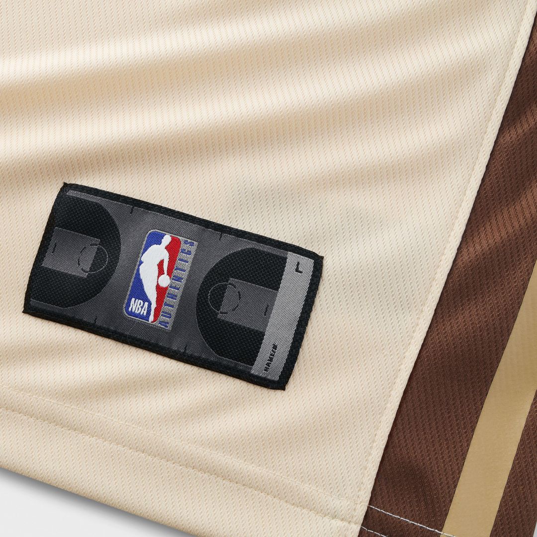 Jimmy Butler III Golden State Warriors Fanatics Youth 2025/26 City Edition Fast Break Jersey - Tan