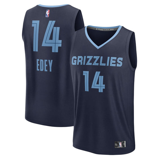 Zach Edey Memphis Grizzlies Fanatics 2024 NBA Draft Fast Break Player Jersey - Icon Edition - Navy
