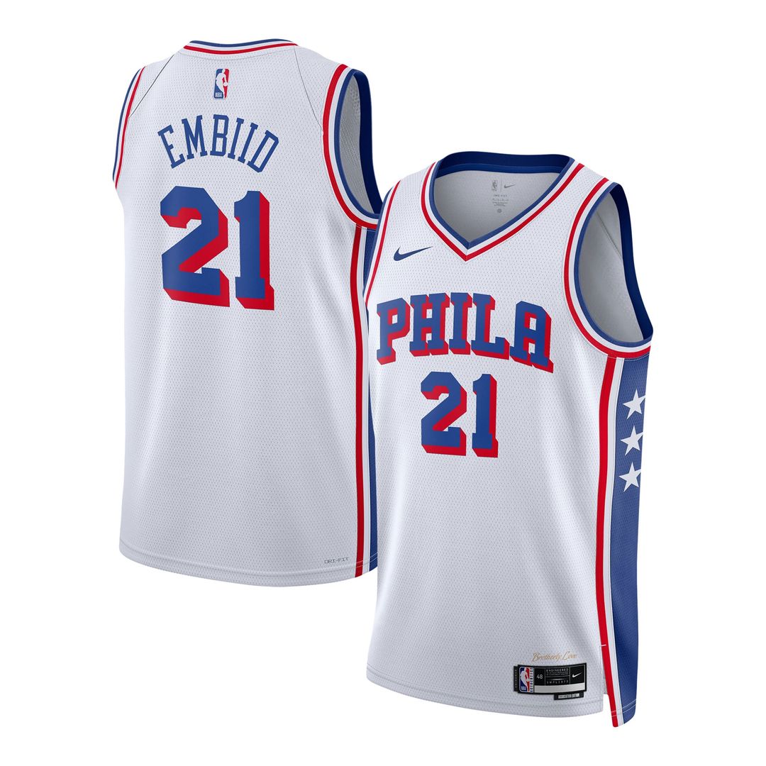 Joel Embiid Philadelphia 76ers Nike Unisex Swingman Jersey - Icon Edition - Royal