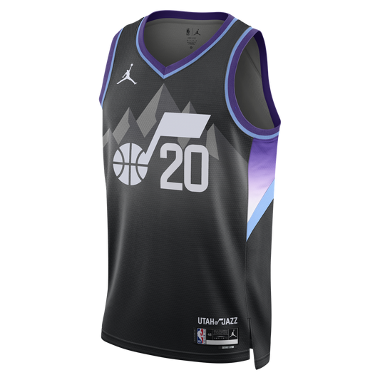 Jaren Jackson Jr. Utah Jazz Jordan Brand Unisex Swingman Jersey - Statement Edition - Black
