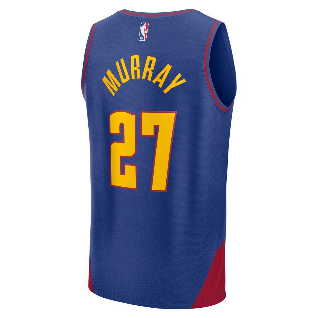 Jamal Murray Denver Nuggets Fanatics Fast Break Player Replica Jersey - Statement Edition - Blue