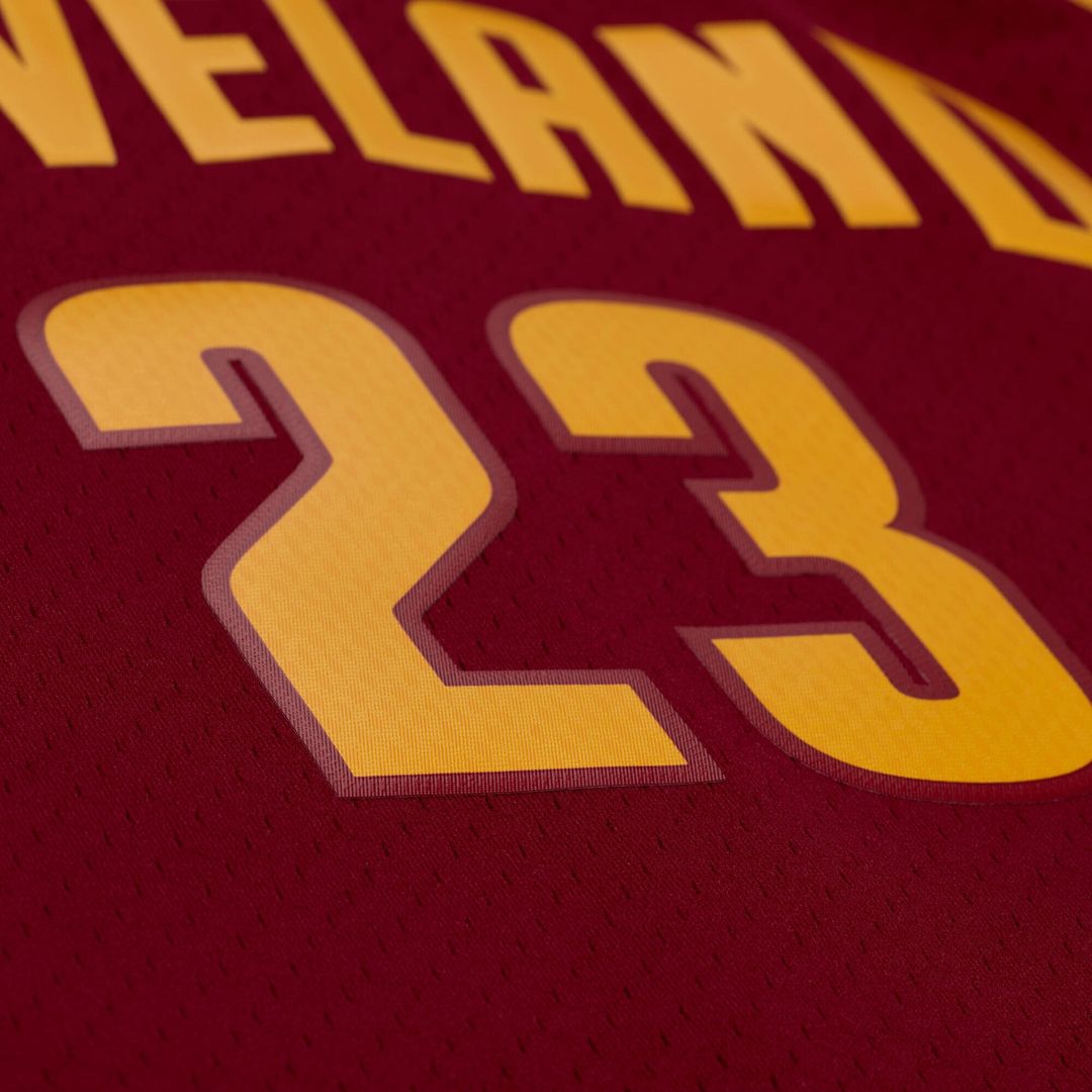 LeBron James Cleveland Cavaliers Mitchell & Ness 2015 - 16 Swingman Jersey - Wine