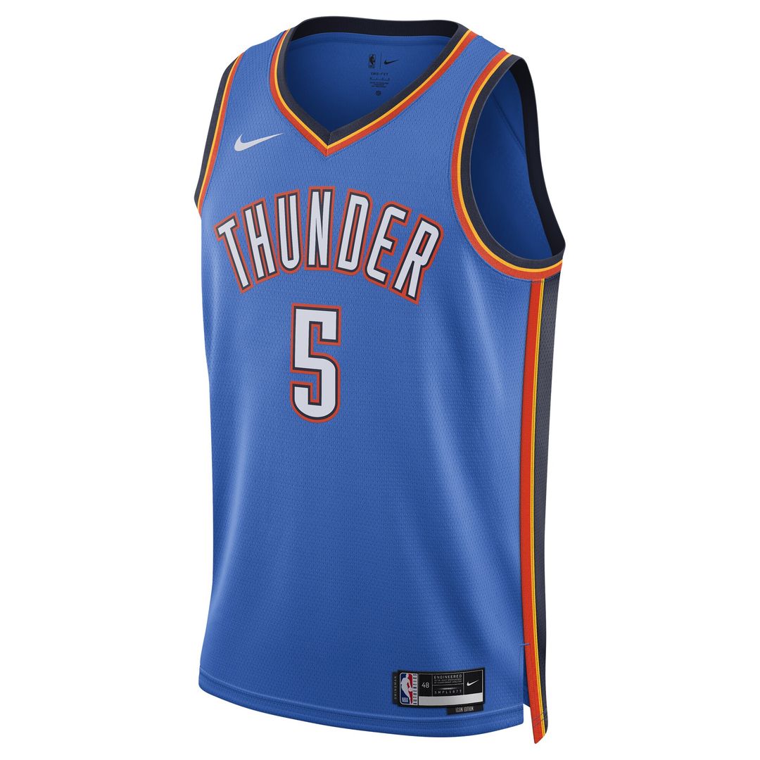 Luguentz Dort Oklahoma City Thunder Nike Unisex Player Swingman Jersey - Icon Edition - Blue