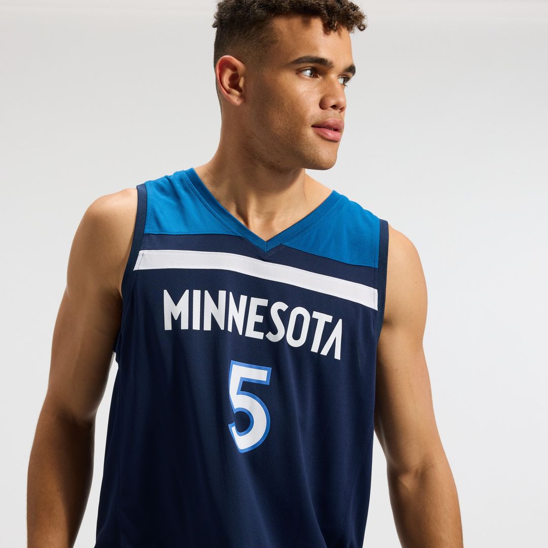 Anthony Edwards Minnesota Timberwolves Fanatics Fast Break Player Replica Jersey - Icon Edition - Navy