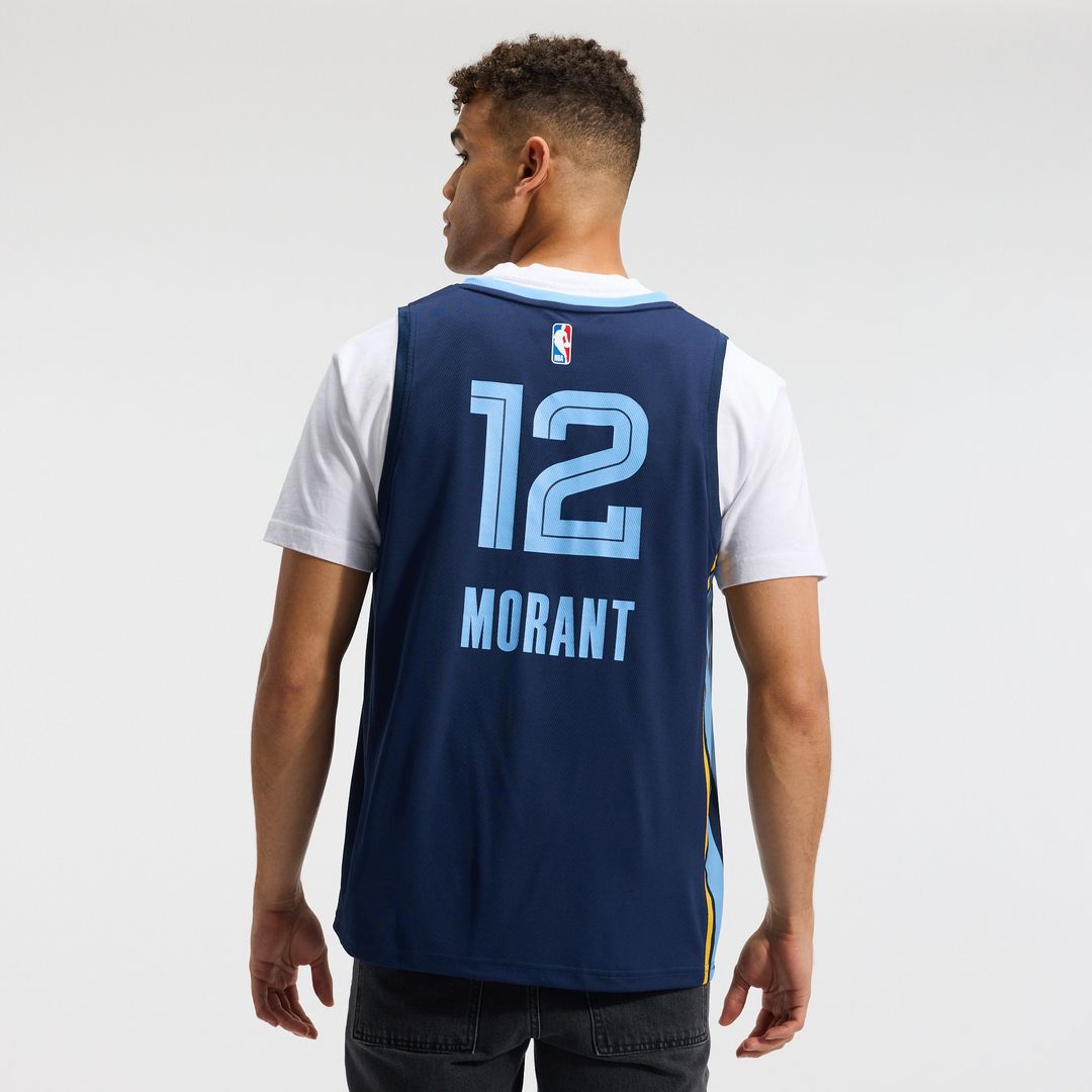 Ja Morant Memphis Grizzlies Fanatics Fast Break Player Replica Jersey - Icon Edition - Navy