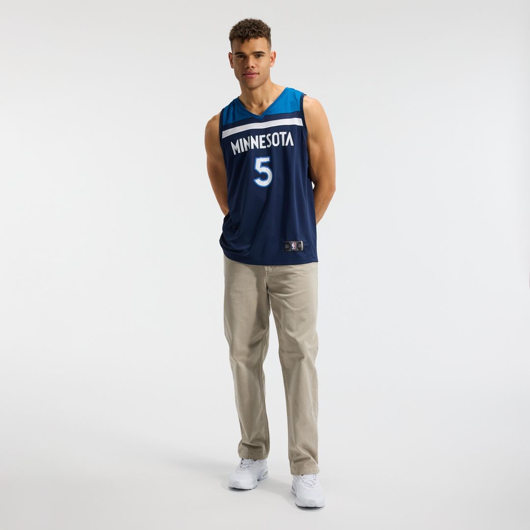 Anthony Edwards Minnesota Timberwolves Fanatics Fast Break Player Replica Jersey - Icon Edition - Navy