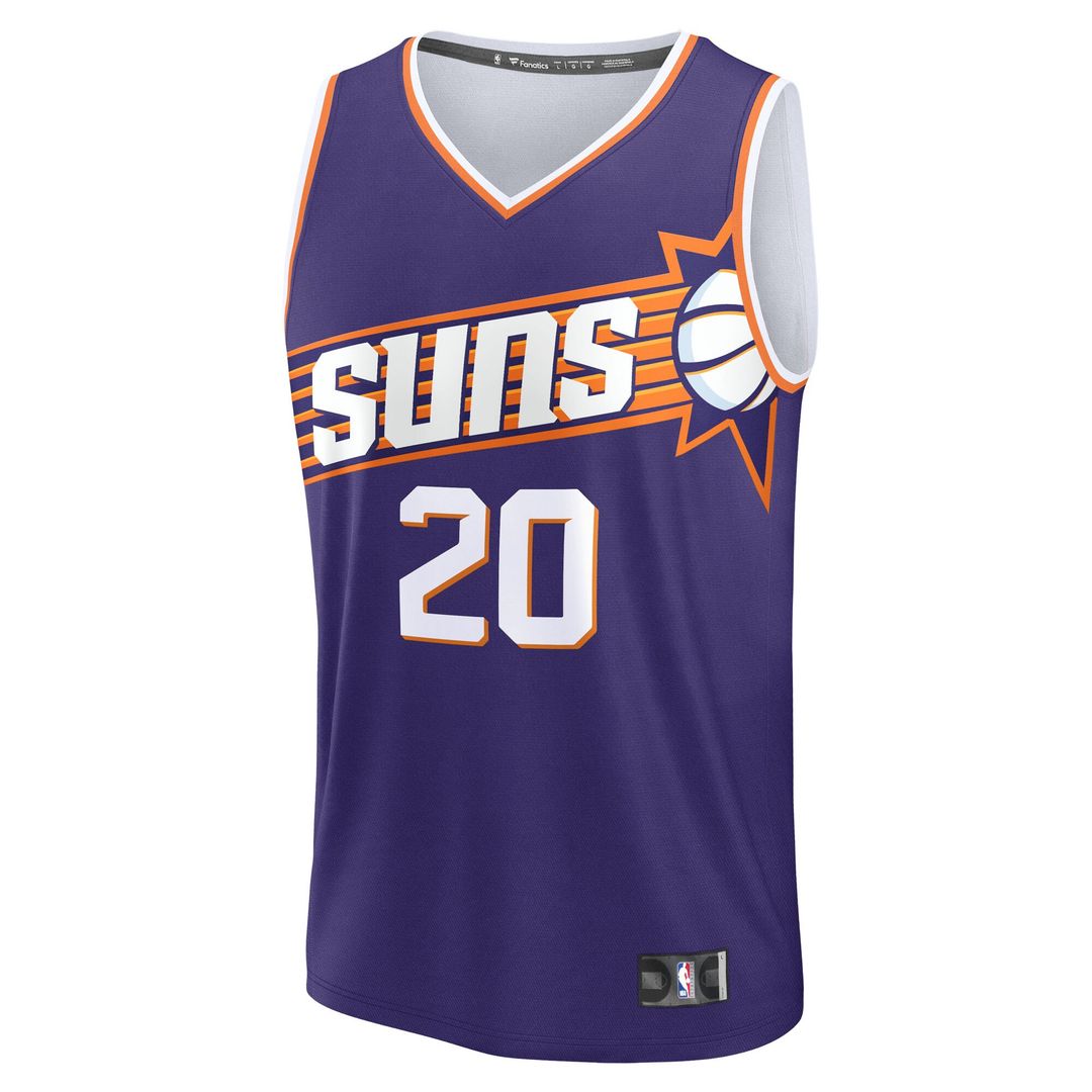 Rasheer Fleming Phoenix Suns Fanatics Youth Fast Break Replica Jersey - Purple - Icon Edition