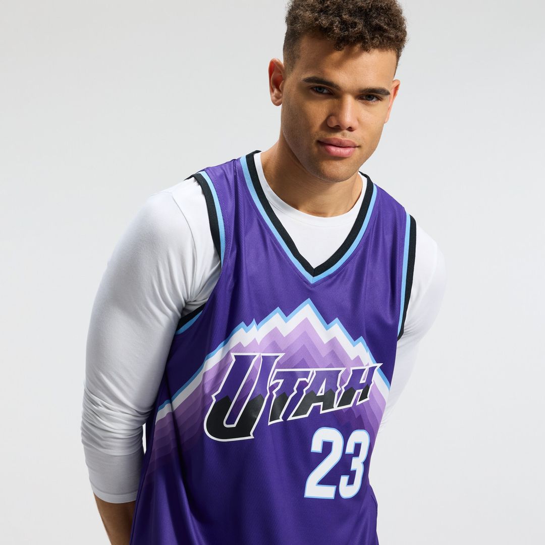 Lauri Markkanen Utah Jazz Fanatics Fast Break Replica Jersey - Icon Edition - Purple