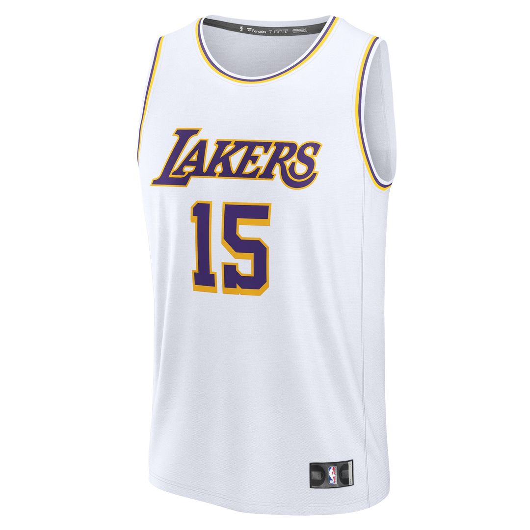 Austin Reaves Los Angeles Lakers Fanatics Fast Break Player Replica Jersey - Association Edition - White