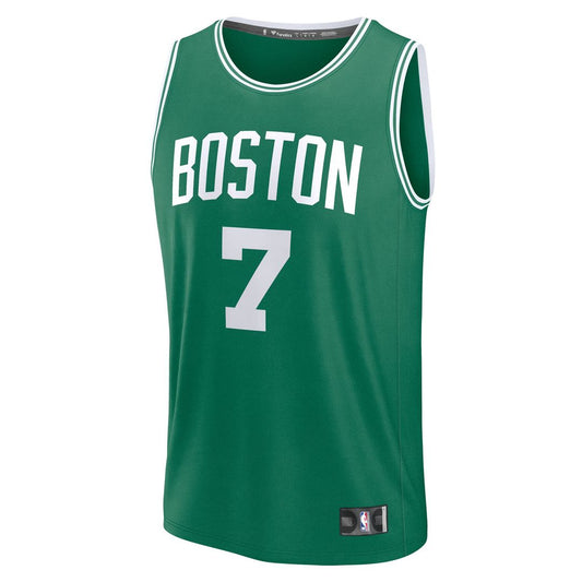 Jaylen Brown Boston Celtics Fanatics Fast Break Player Replica Jersey - Icon Edition - Kelly Green