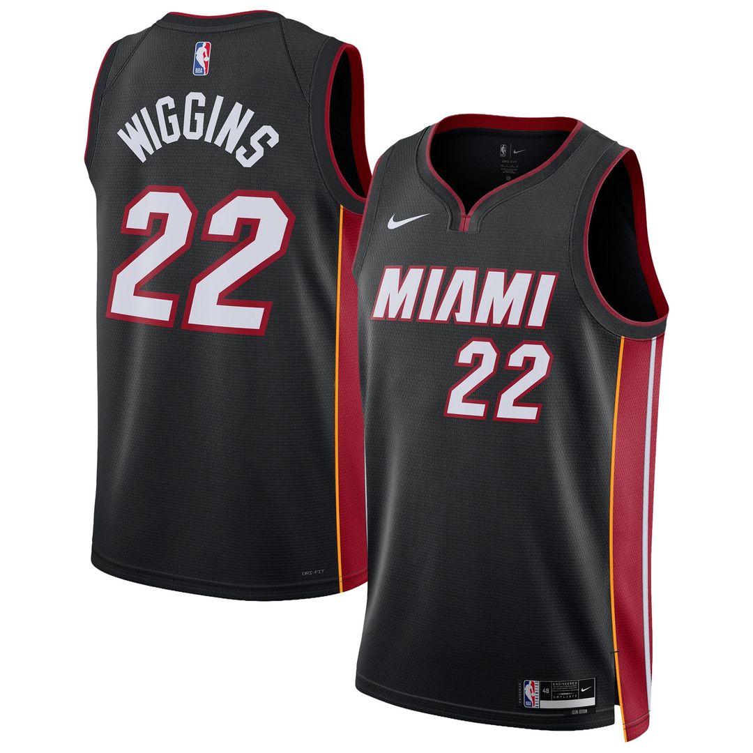 Andrew Wiggins Miami Heat Nike Unisex Player Swingman Jersey - Icon Edition - Black