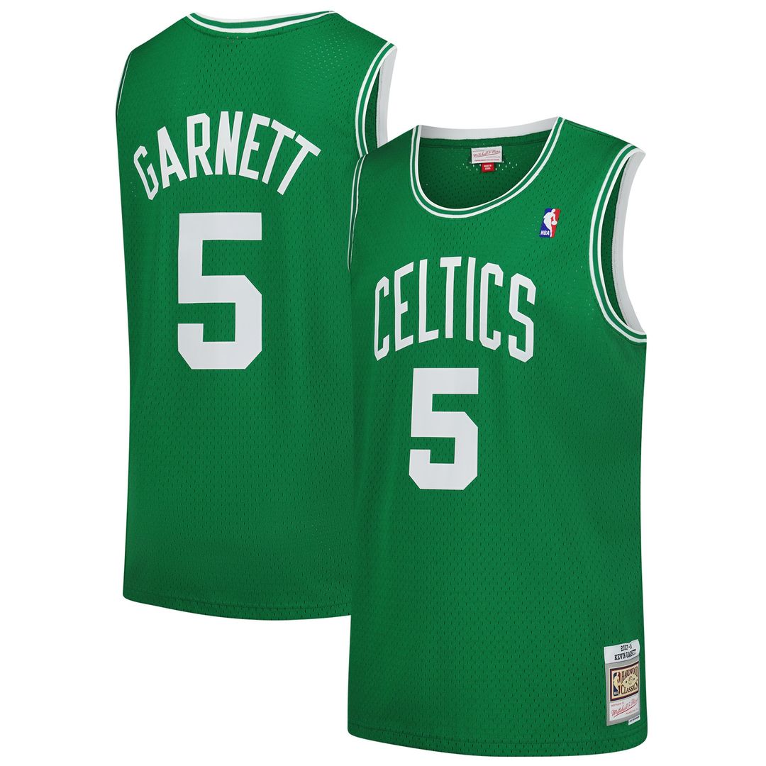 Kevin Garnett Boston Celtics Mitchell & Ness 2007/08 Hardwood Classics Swingman Jersey - Kelly Green