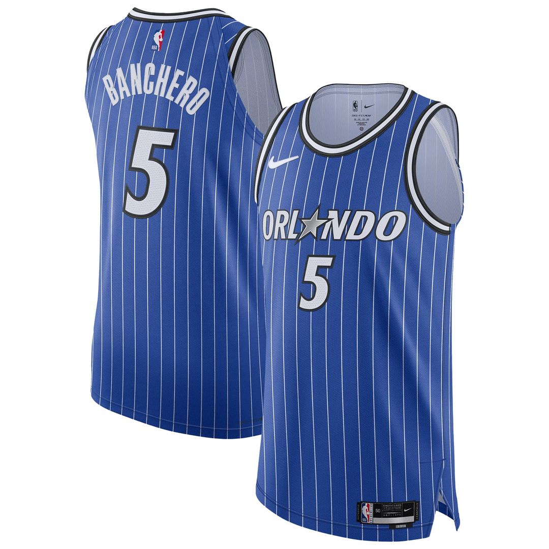 Paolo Banchero Orlando Magic Nike Player Authentic Jersey - Icon Edition - Blue