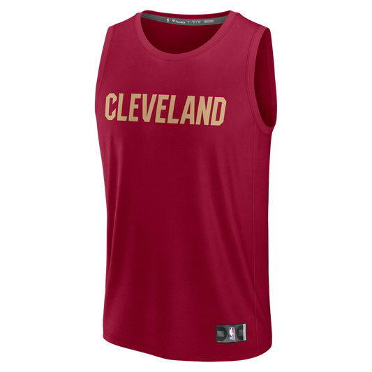 James Harden Cleveland Cavaliers Fanatics Fast Break Replica Jersey - Icon Edition - Wine