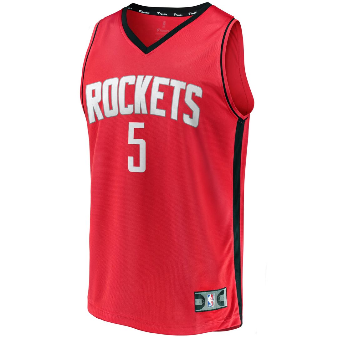 Fred VanVleet Houston Rockets Fanatics Youth Fast Break Player Replica Jersey - Icon Edition - Red