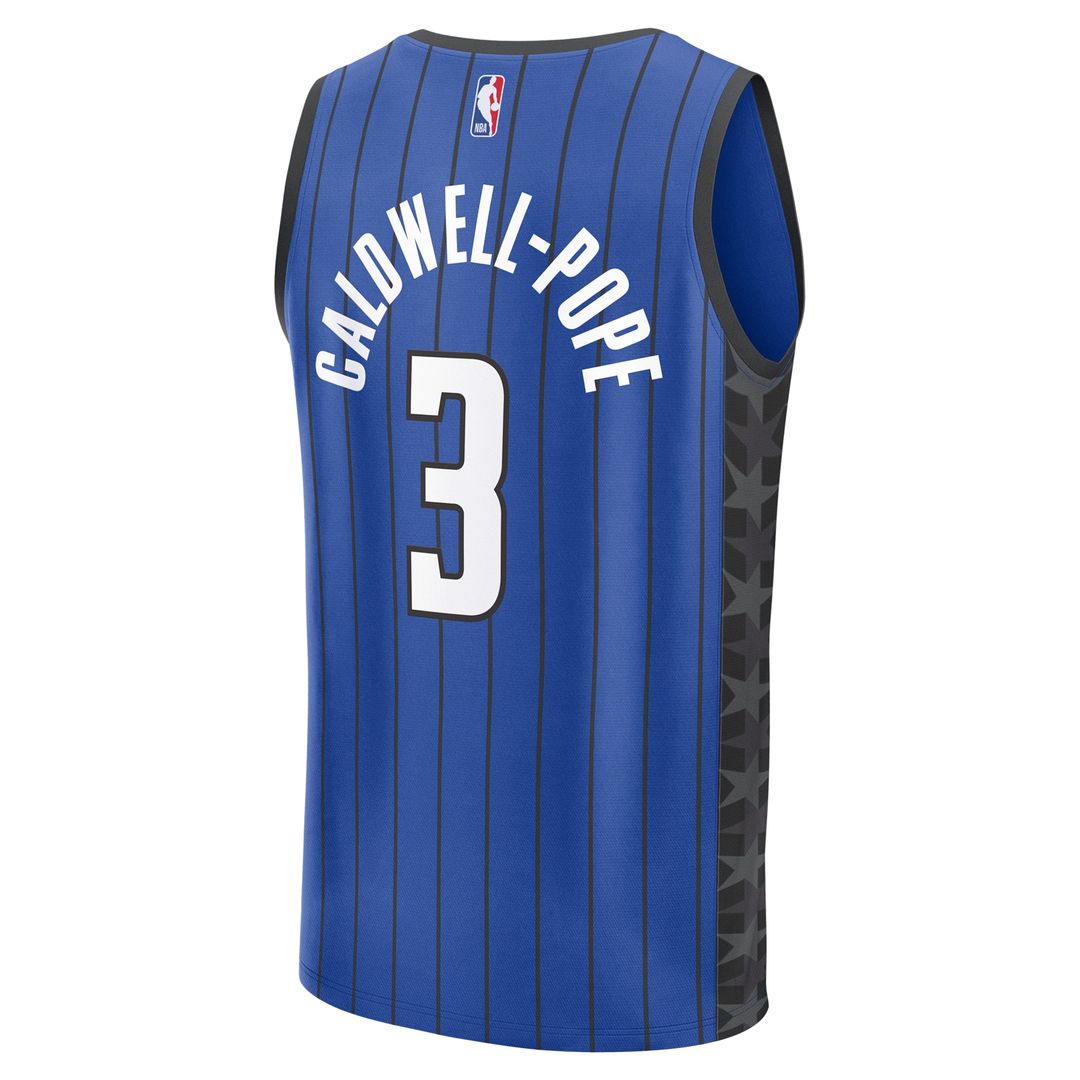 Kentavious Caldwell - Pope Orlando Magic Fanatics Fast Break Player Replica Jersey - Statement Edition - Blue