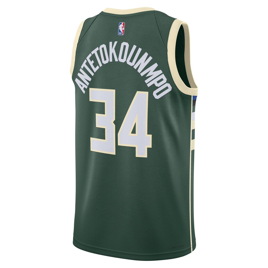 Giannis Antetokounmpo Milwaukee Bucks Nike Unisex Swingman Jersey - Association Edition - White