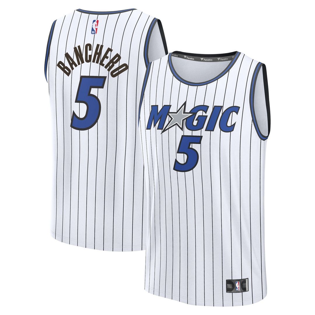 Paolo Banchero Orlando Magic Fanatics Youth Fast Break Player Replica Jersey - Association Edition - White