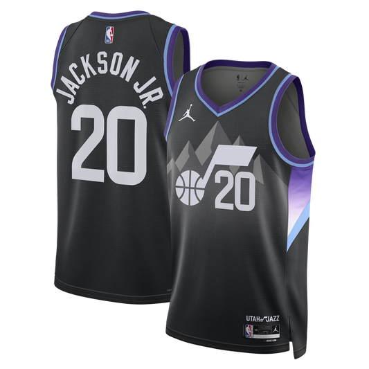 Jaren Jackson Jr. Utah Jazz Jordan Brand Unisex Swingman Jersey - Statement Edition - Black