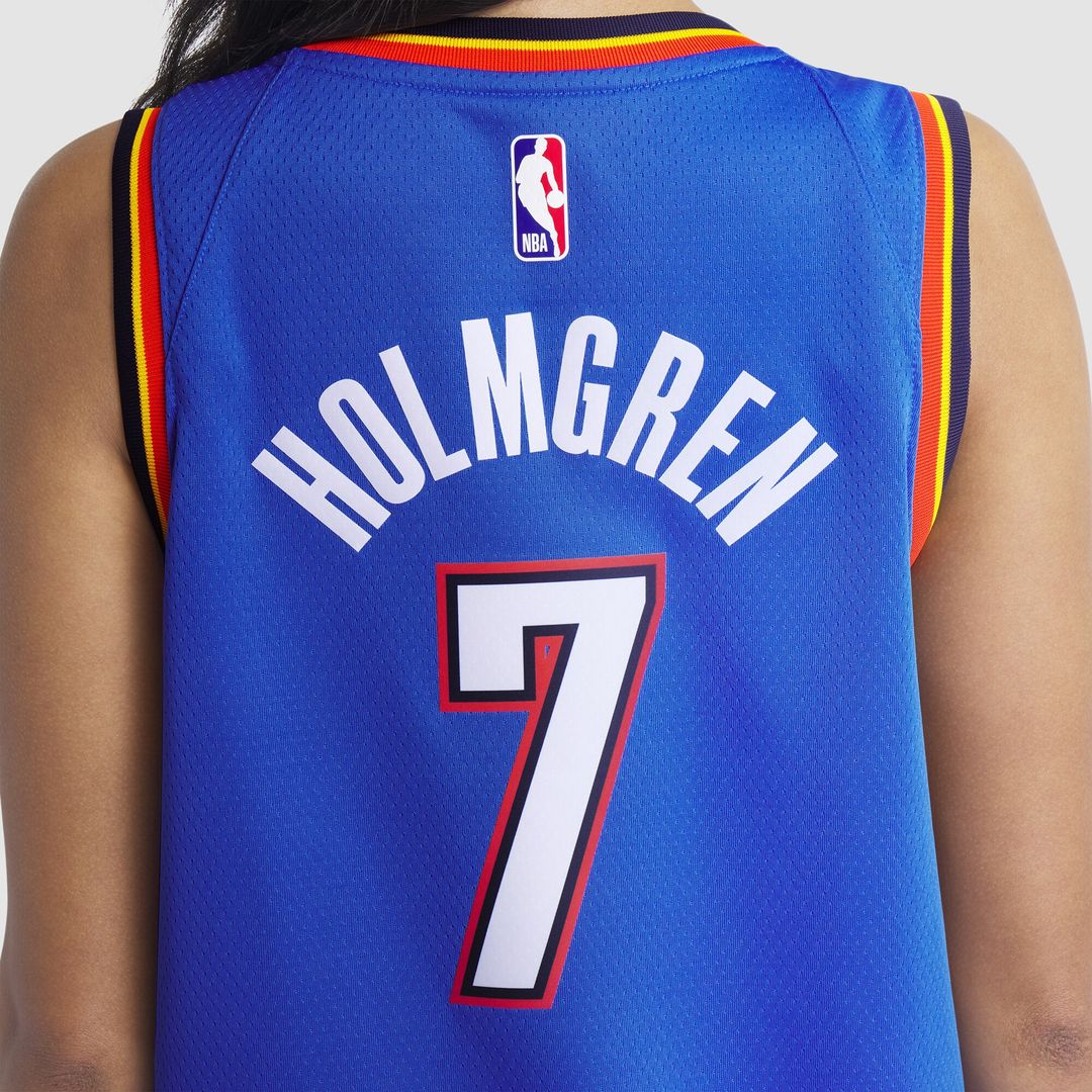 Chet Holmgren Oklahoma City Thunder Nike Unisex 2022 NBA Draft First Round Pick Player Swingman Jersey - Icon Edition - Blue