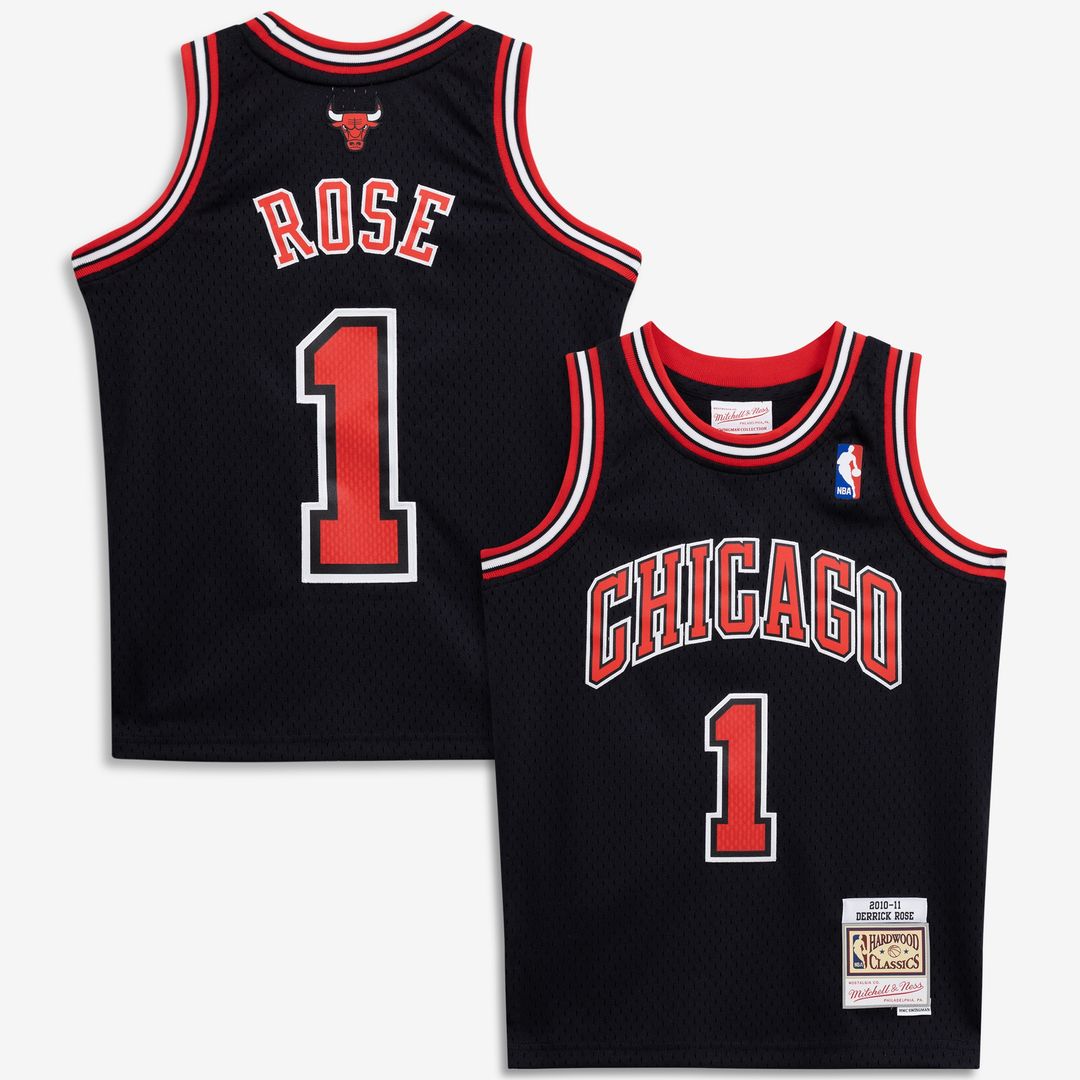 Derrick Rose Chicago Bulls Mitchell & Ness Youth 2008/09 Hardwood Classics Swingman Jersey - Red
