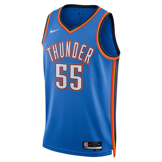 Isaiah Hartenstein Oklahoma City Thunder Nike Unisex Player Swingman Jersey - Icon Edition - Blue