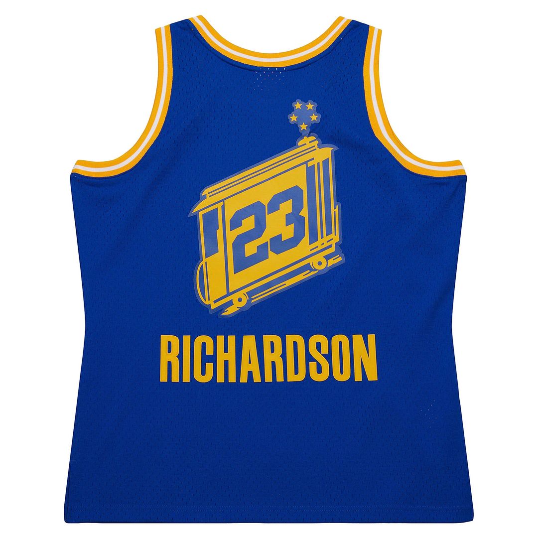 Jason Richardson Golden State Warriors Mitchell & Ness 2004/05 Hardwood Classics Swingman Jersey - Royal