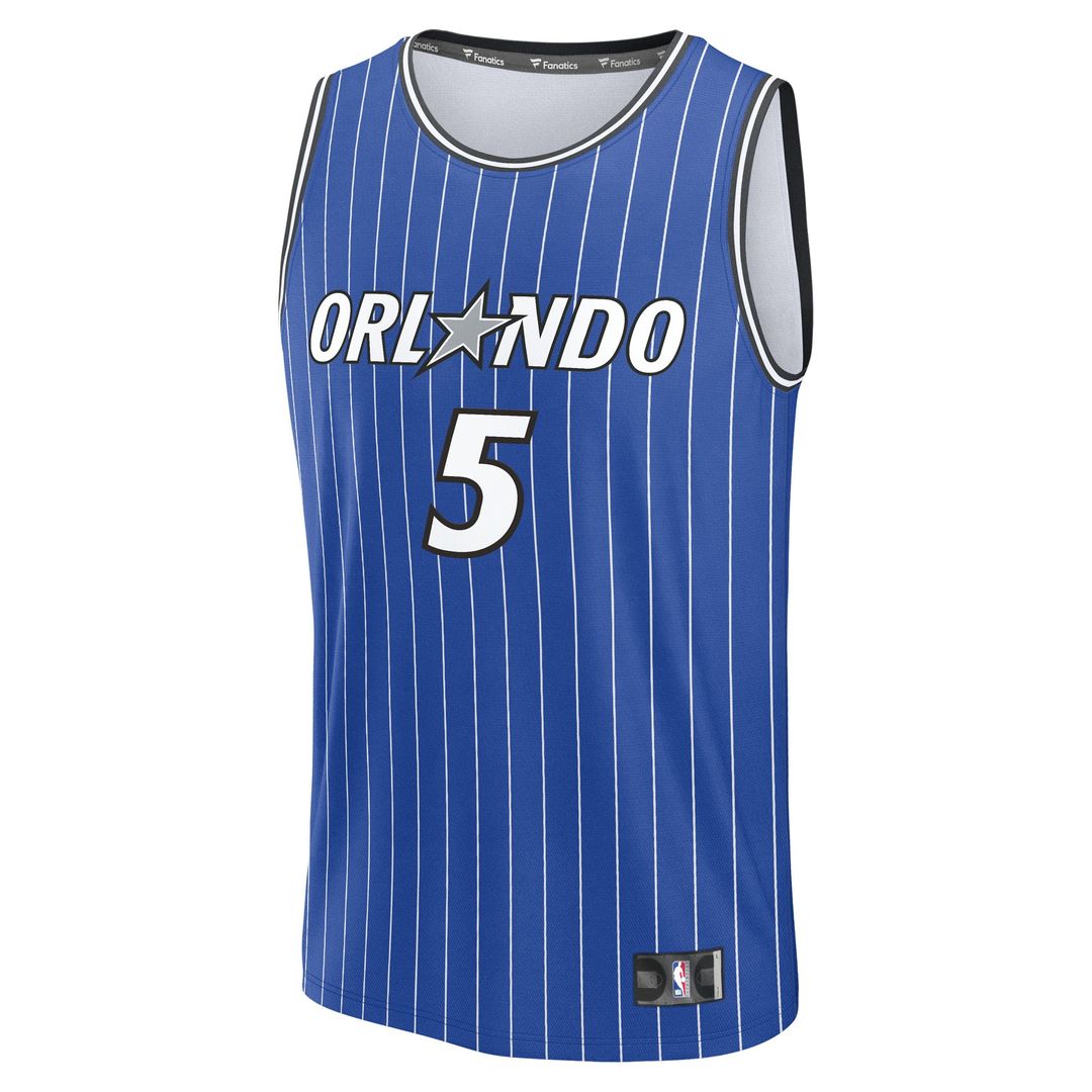 Paolo Banchero Orlando Magic Fanatics Youth Fast Break Player Replica Jersey - Icon Edition - Blue