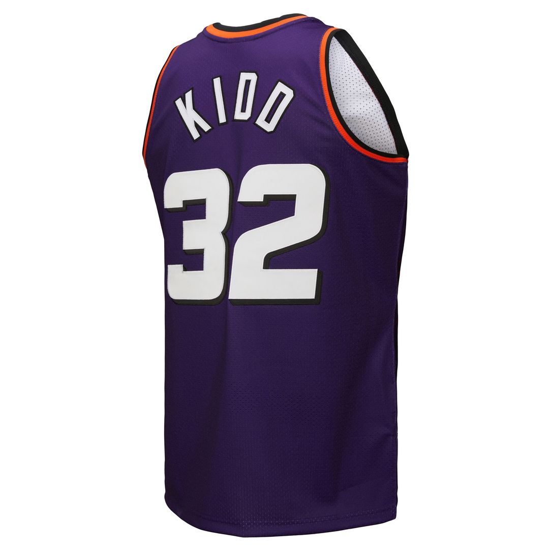 Jason Kidd Phoenix Suns Mitchell & Ness 2000 NBA All - Star Game Authentic Jersey - Purple