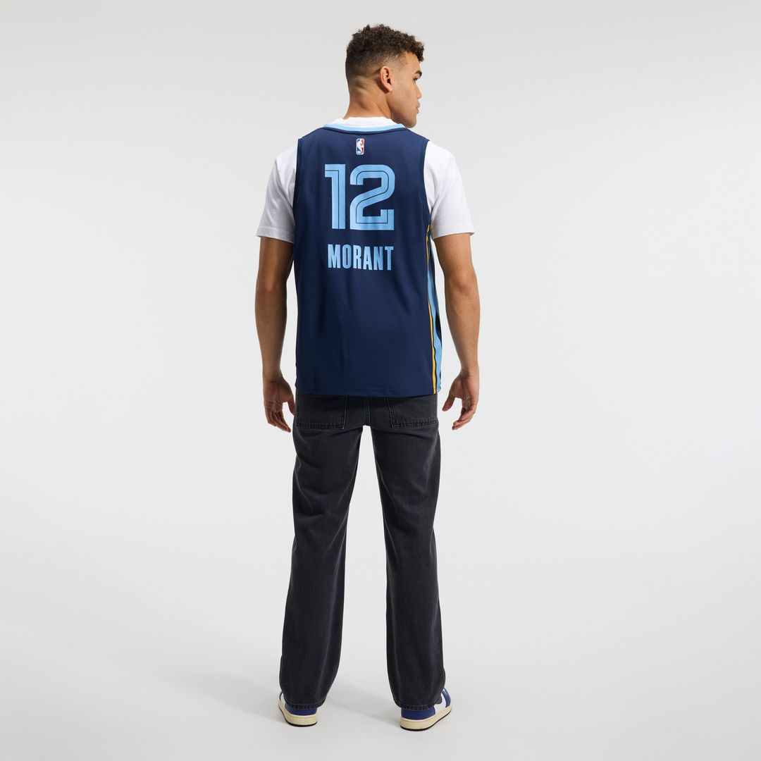 Ja Morant Memphis Grizzlies Fanatics Fast Break Player Replica Jersey - Icon Edition - Navy