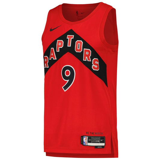 RJ Barrett Toronto Raptors Nike Unisex Player Swingman Jersey - Icon Edition - Red