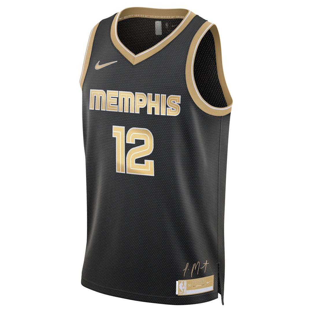 Ja Morant Memphis Grizzlies Nike Unisex Select Series Swingman Jersey â€?Black