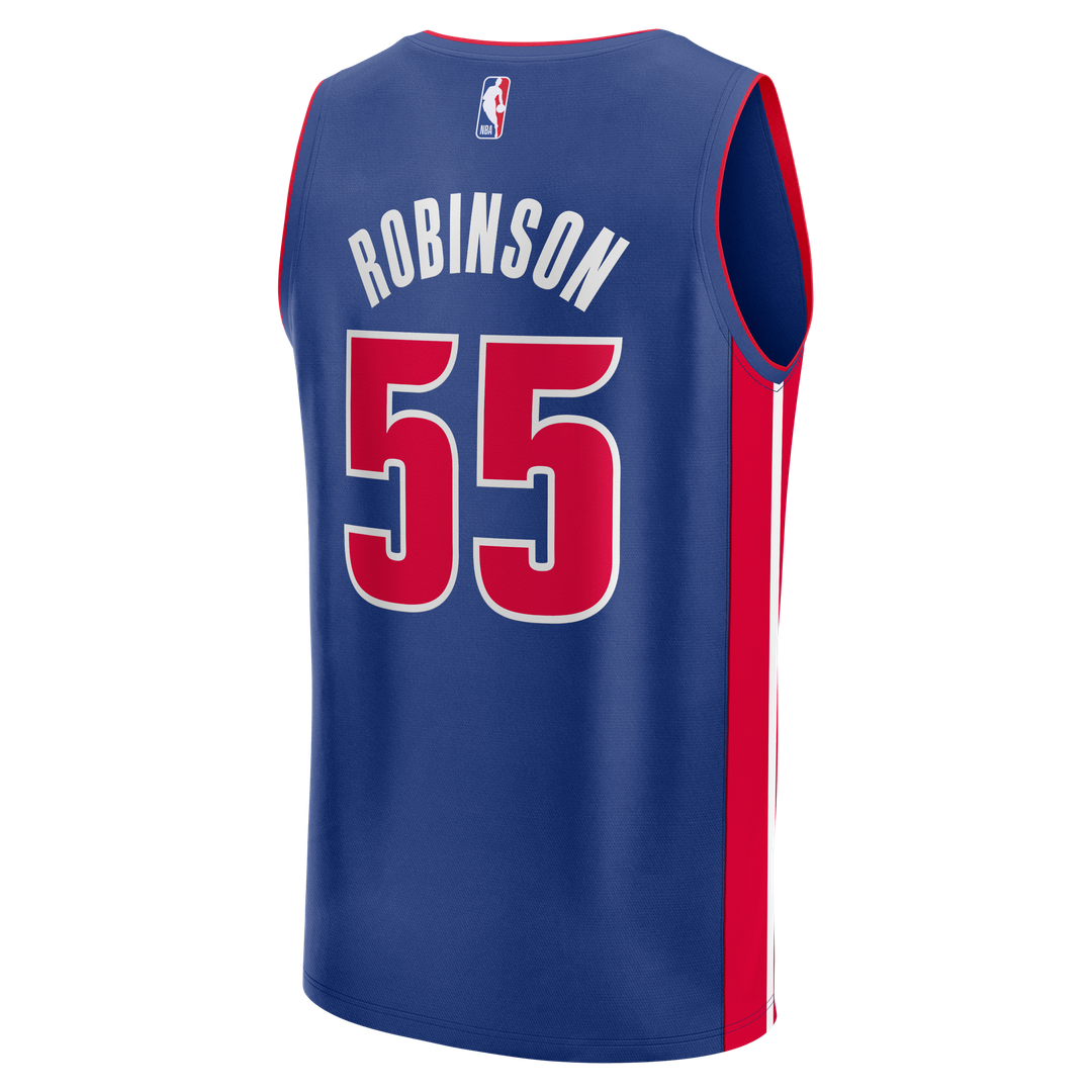 Duncan Robinson Detroit Pistons Fanatics Fast Break Jersey - Icon Edition - Blue