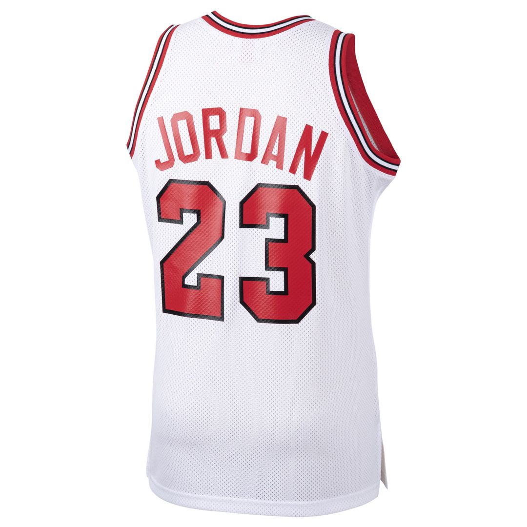 Michael Jordan Chicago Bulls Mitchell & Ness 1984/85 Hardwood Classics Rookie Authentic Jersey - Red