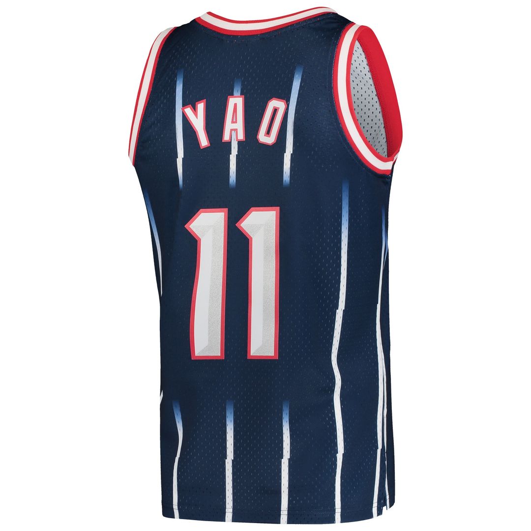 Yao Ming Houston Rockets Mitchell & Ness 2002/03 Hardwood Classics Swingman Jersey - Navy