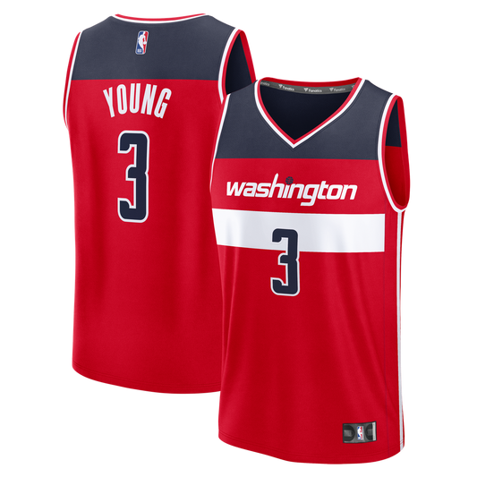Trae Young Washington Wizards Fanatics Fast Break Jersey - Icon Edition - Red