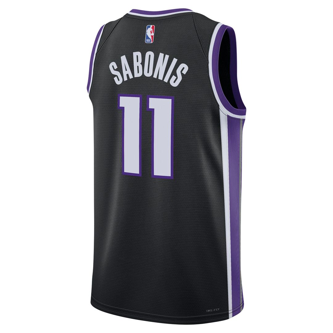 Domantas Sabonis Sacramento Kings Nike Unisex Player Swingman Jersey - Icon Edition - Black