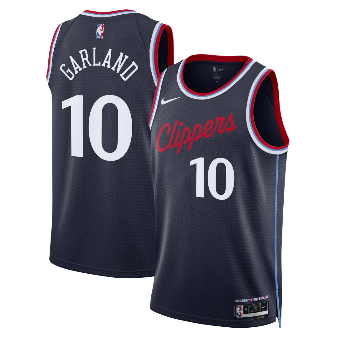 Darius Garland LA Clippers Nike Unisex Swingman Jersey - Icon Edition - Navy