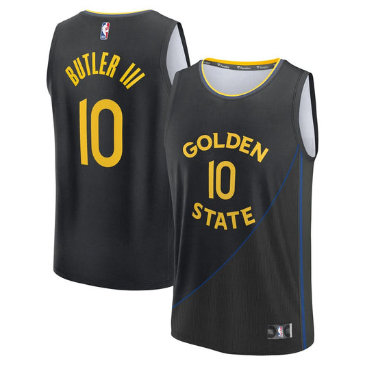 Jimmy Butler III Golden State Warriors Fanatics Fast Break Player Replica Jersey - Statement Edition - Black