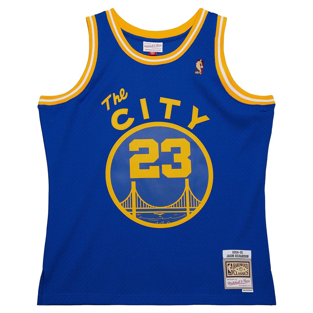 Jason Richardson Golden State Warriors Mitchell & Ness 2004/05 Hardwood Classics Swingman Jersey - Royal