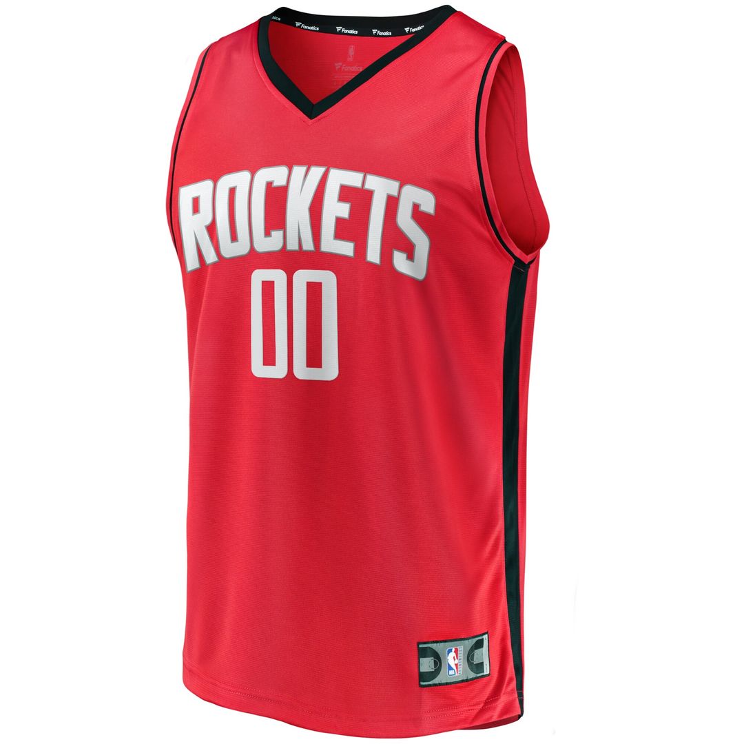 Houston Rockets Fanatics Youth Fast Break Custom Replica Jersey - Icon Edition â€?Red