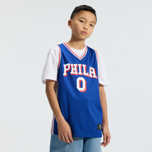 Tyrese Maxey Philadelphia 76ers Fanatics Youth Fast Break Player Replica Jersey - Icon Edition - Royal