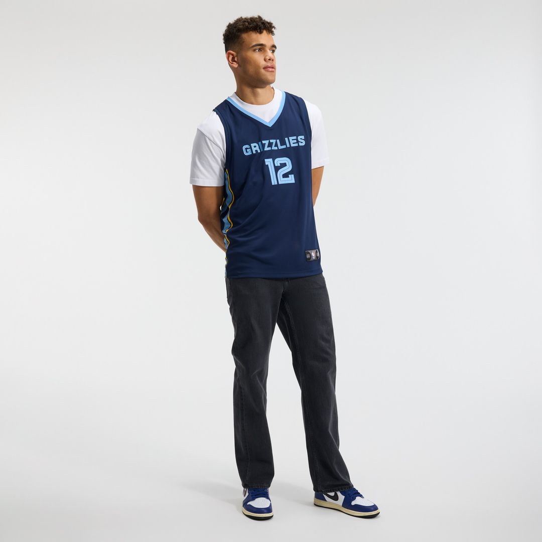 Ja Morant Memphis Grizzlies Fanatics Fast Break Player Replica Jersey - Icon Edition - Navy