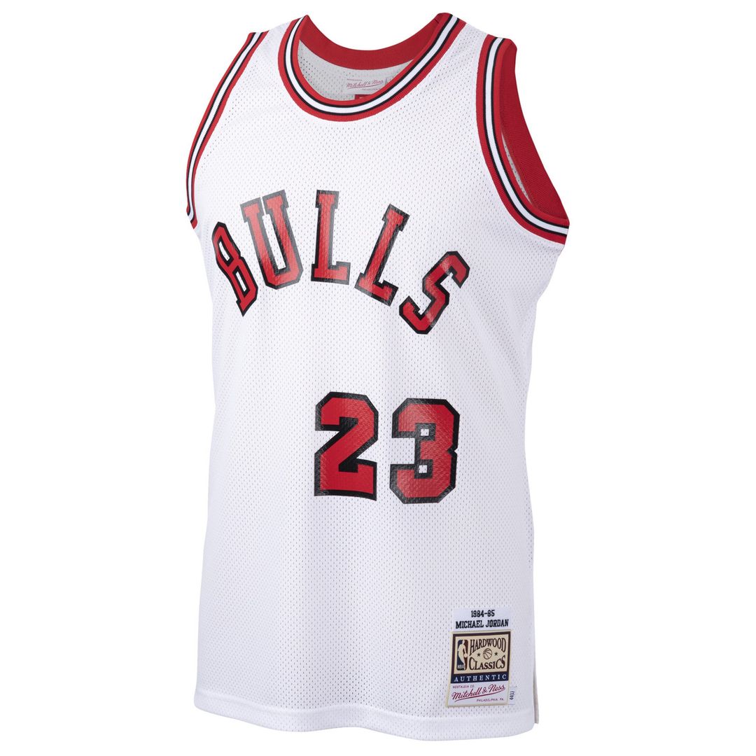 Michael Jordan Chicago Bulls Mitchell & Ness 1984/85 Hardwood Classics Rookie Authentic Jersey - Red