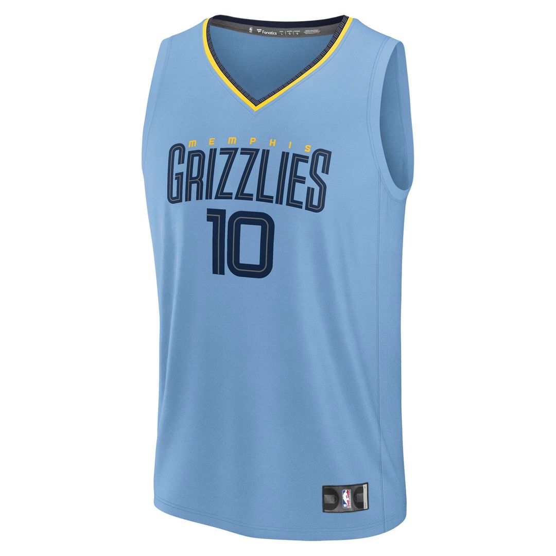 Luke Kennard Memphis Grizzlies Fanatics Fast Break Player Replica Jersey - Statement Edition - Light Blue