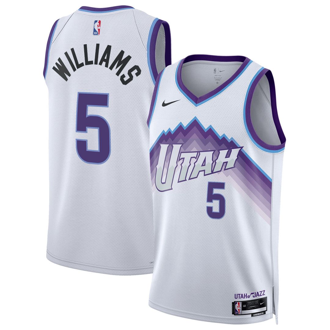 Cody Williams Utah Jazz Nike Unisex Swingman Jersey - Association Edition - White
