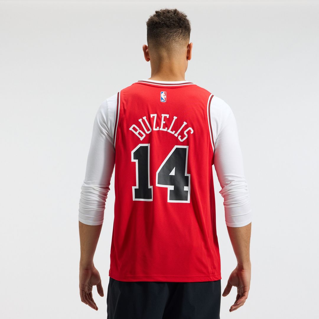 Matas Buzelis Chicago Bulls Fanatics Fast Break Player Replica Jersey - Icon Edition - Red