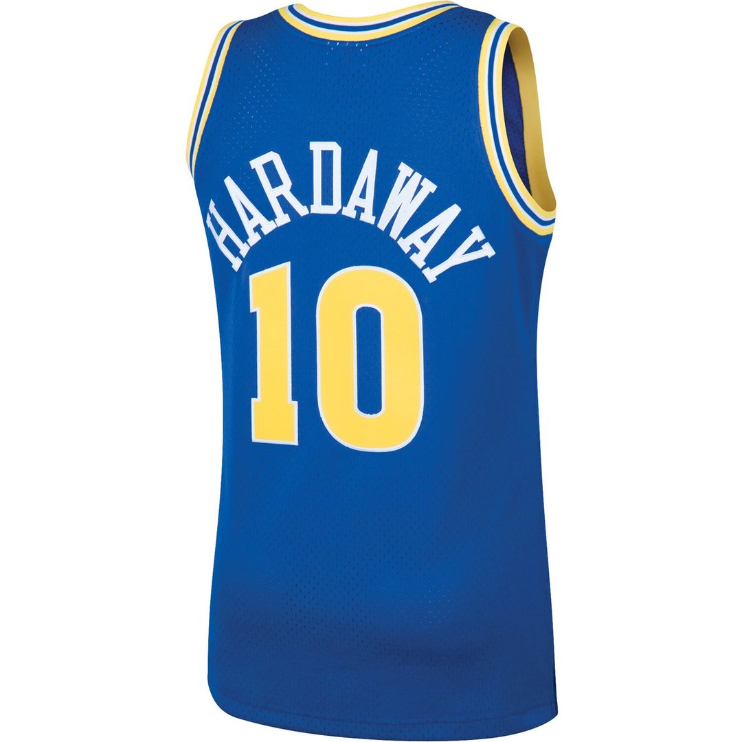 Tim Hardaway Golden State Warriors Mitchell & Ness 1990/91 Hardwood Classics Swingman Jersey - Royal